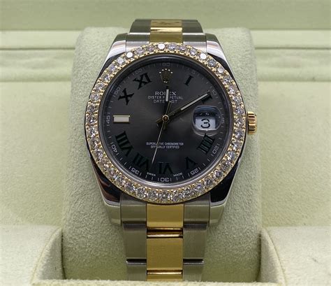 41mm rolex bezel|rolex datejust diamond bezel 41mm.